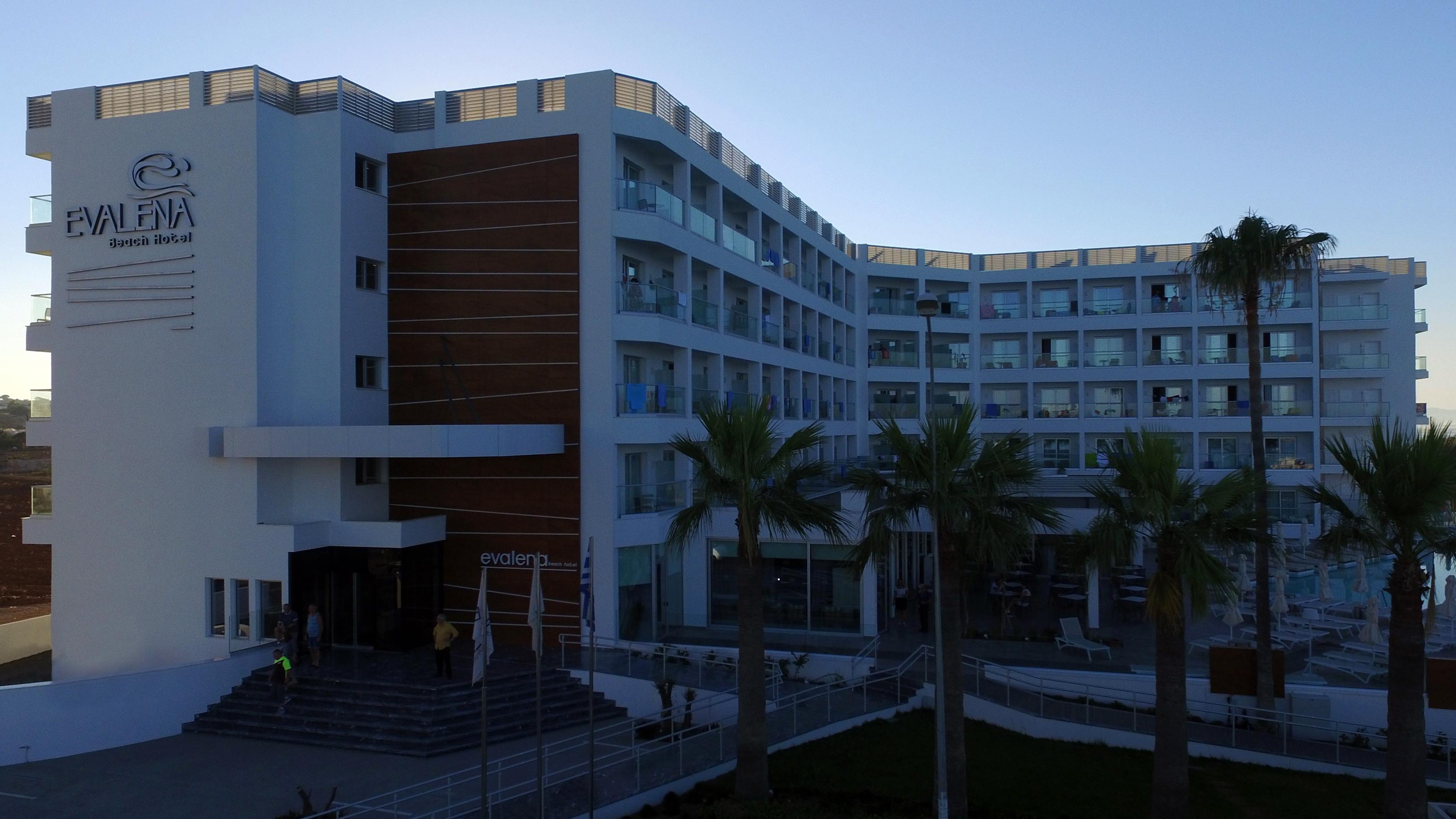Evalena Beach Hotel Protaras Exterior foto