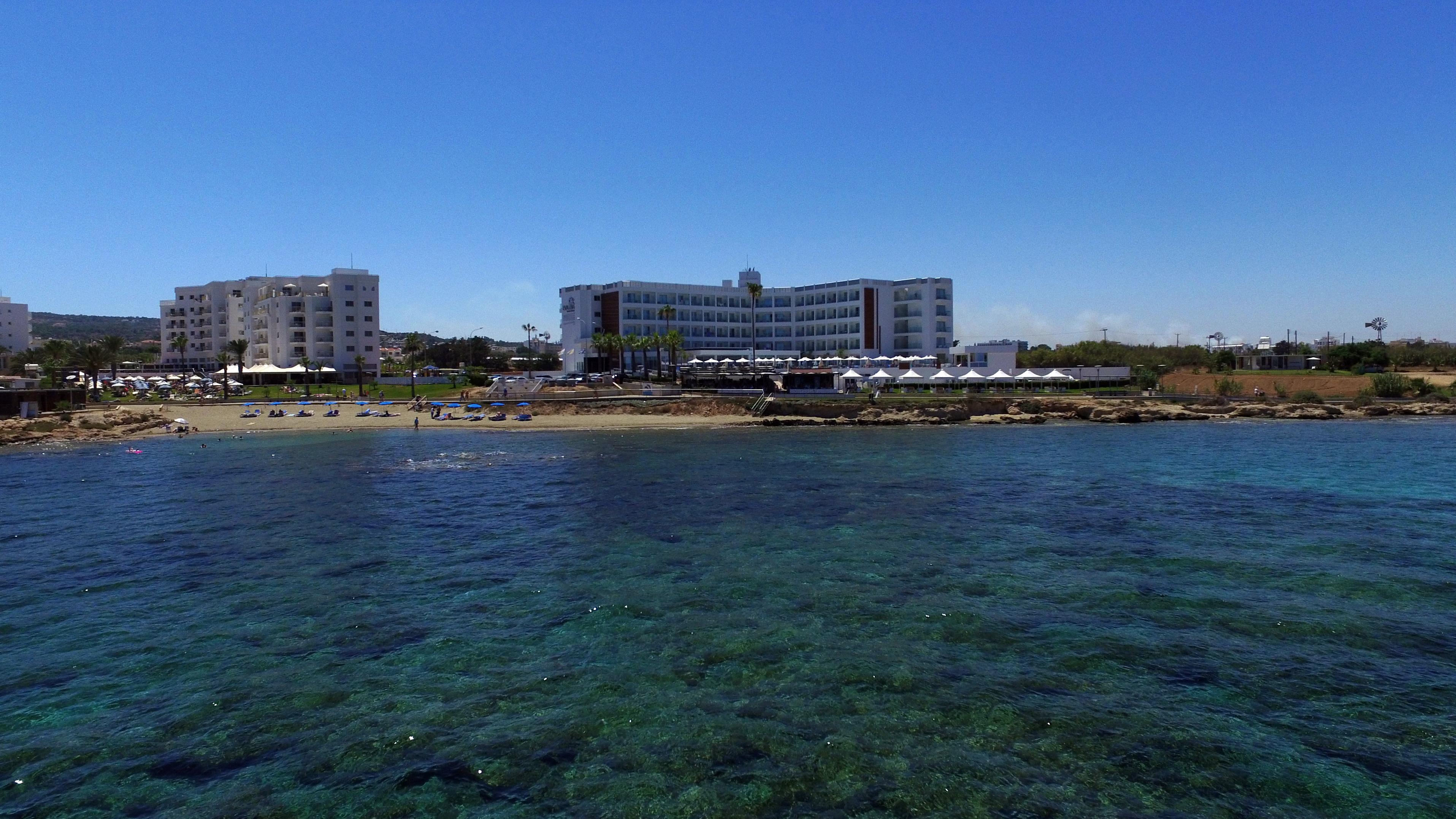 Evalena Beach Hotel Protaras Exterior foto