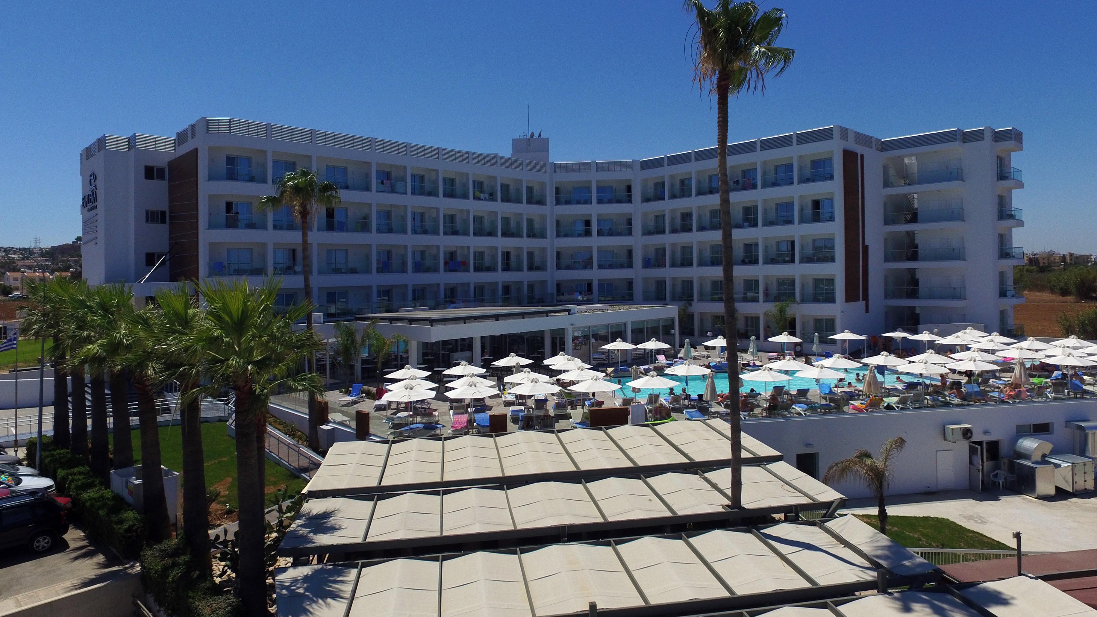 Evalena Beach Hotel Protaras Exterior foto