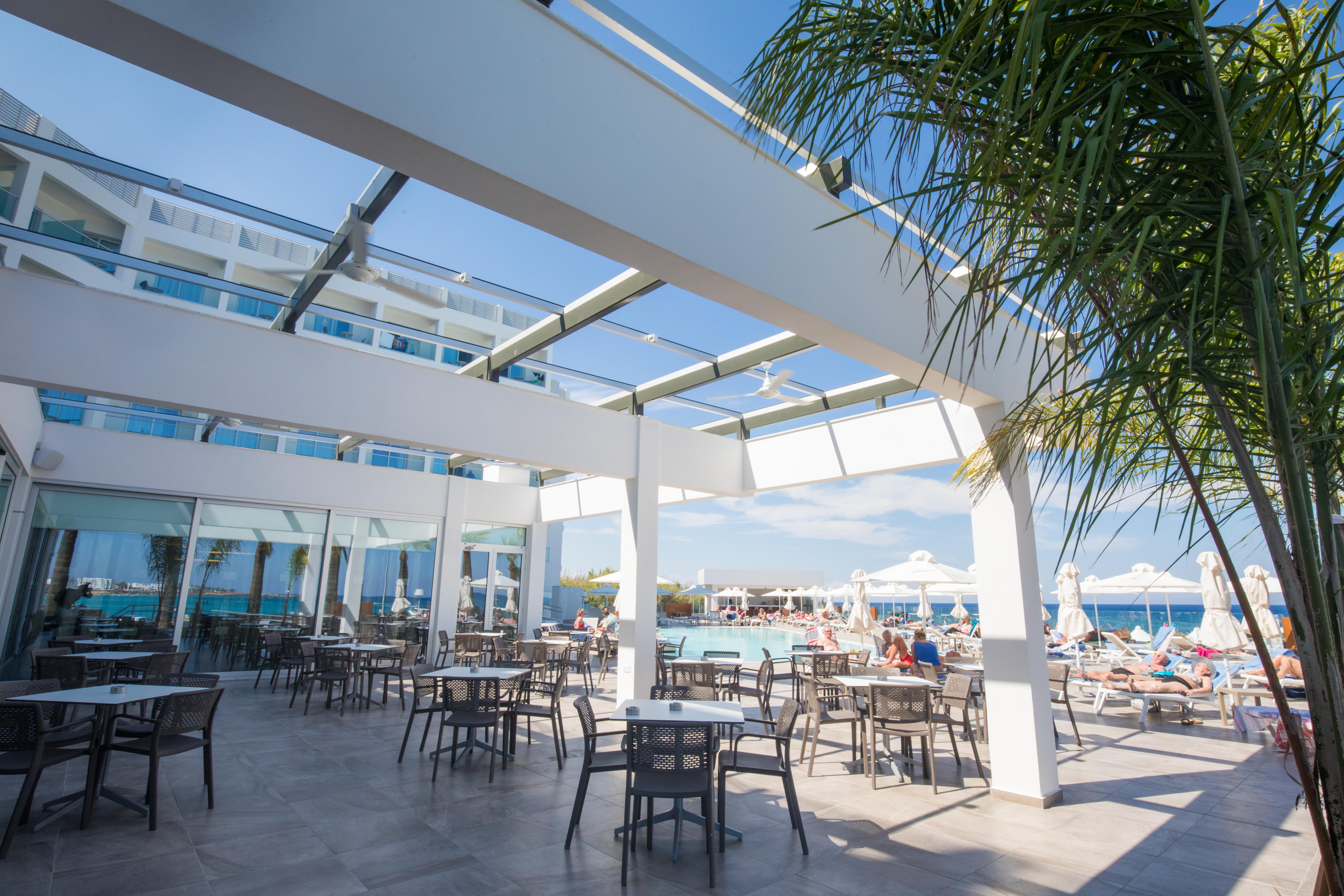 Evalena Beach Hotel Protaras Exterior foto